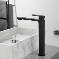 Смеситель для раковины Vincea Next Черный матовый арт-VBF-1N2MB — фото 4, Смесители для раковины