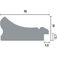 Багет Decomaster 2900x90x46 мм арт-293-752 — фото 2, Багеты
