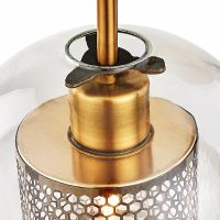 Настенный светильник Artelamp Manchester Прозрачный Античная бронза арт-A7620AP-1AB — фото 2, Бра