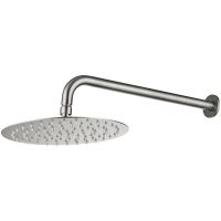 Верхний душ Allen Brau Priority Никель брашированный арт-5.31017-BN — фото 1, Верхние души