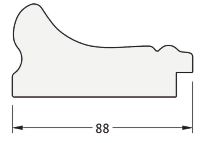 Зеркало Evoform Exclusive 116х56 с фацетом в багетной раме - Хамелеон 88 мм арт-BY 1245 — фото 5, Зеркала в ванную комнату