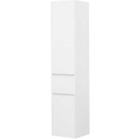 Шкаф пенал Aquanet Бруклин 35 L подвесной Белый арт-209827 — фото 2, Пеналы для ванной комнаты