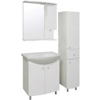 Тумба под раковину Runo Милано 65 Белая арт-УТ000002087 — фото 3, Тумбы под раковину