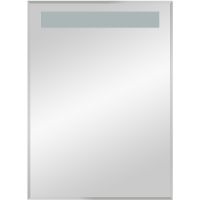 Зеркало Континент Фаворит Люкс 535х740 с подсветкой с вилкой арт-ЗЛП19 — фото 1, Зеркала в ванную комнату