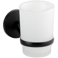 Стакан для зубных щеток Bemeta Nox Черный матовый арт-102410010 — фото 1, Стаканы для зубных щеток