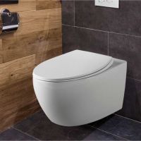 Унитаз Vincea Intero подвесной Белый с сиденьем Микролифт арт-VT1-21 — фото 6, Подвесные унитазы