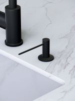 Дозатор для моющего средства AM.PM Gem Черный арт-A9037222 — фото 4, Дозаторы для кухонных моек