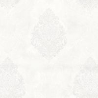Обои Prima Italiana Ortisei Винил на флизелине (1,06*10) Белый/Серебряный, Дамаск арт-80525 — фото 1, Обои для стен