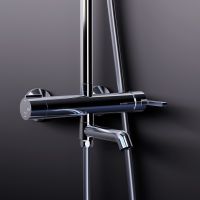 Душевая система Damixa Scandinavian Pure Хром арт-936740000 — фото 4, Душевые стойки