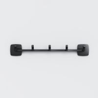 Вешалка для полотенец AM.PM Gem Черный арт-A9035922 — фото 4, Крючки для полотенец