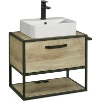 Товар: Тумба под раковину Aquaton Лофт Фабрик 65 подвесная Дуб эндгрейн арт-1A242301LTDU0 - фото 2 Тумба под раковину Aquaton Лофт Фабрик 65 подвесная Дуб эндгрейн арт-1A242301LTDU0 — фото 2, Тумбы под раковину