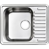 Кухонная мойка Iddis Strit S 58 Сатин арт-STR58SDi77 — фото 1, Кухонные мойки