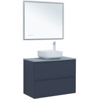 Тумба под раковину Aquanet Арт 90 подвесная Маренго арт-313266 — фото 15, Тумбы под раковину