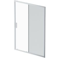 Душевая дверь AM.PM Gem 150 профиль Хром матовый стекло тонированное-прозрачное арт-W90G-150-1-195MG — фото 1, Раздвижные душевые двери