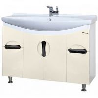 Тумба под раковину Bellezza Лагуна 105 Бежевая арт-4632118110072 — фото 1, Тумбы под раковину