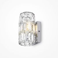Настенный светильник Maytoni Modern Talento Прозрачный Хром арт-DIA008WL-1CH — фото 4, Бра