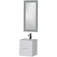 Комплект мебели для ванной Aquanet Нота 40 подвесной Белый арт-287697 — фото 1, Комплекты мебели для ванной