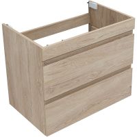 Тумба под раковину Aquanet Нота New 75 подвесная Дуб светлый арт-334198 — фото 9, Тумбы под раковину