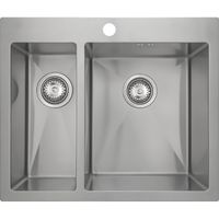 Кухонная мойка Seaman Eco Marino Нержавеющая сталь арт-SMV-575DL.A — фото 1, Кухонные мойки