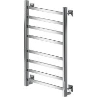 Электрический полотенцесушитель Ника Хром арт-STEP-1 80/50 U — фото 1, Электрические полотенцесушители