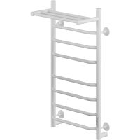 Электрический полотенцесушитель Ника Way-3 80/40 U с полкой Белый матовый арт-WAY-3 80/40 с/п бел U — фото 1, Электрические полотенцесушители