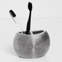 Стакан для зубных щеток WasserKRAFT Eider Хром арт-K-33328A — фото 4, Стаканы для зубных щеток