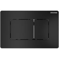 Клавиша смыва Grossman Classic Черная матовая арт-700.K31.04.21M.21M — фото 1, Кнопки смыва