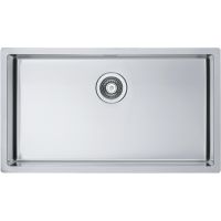 Кухонная мойка Alveus Quadrix 60 BRS-90 790x450x200 Брашированная сталь арт-1092477 — фото 1, Кухонные мойки