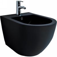 Биде Esbano Garcia подвесное Черное глянцевое арт-ESVBGARCB — фото 1, Биде подвесные