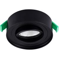 Встраиваемый светильник Crystal Lux Черный арт-CLT 059C1 BL — фото 2, Точечные светильники