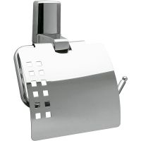 Держатель туалетной бумаги WasserKRAFT Leine с крышкой Хром арт-K-5025 — фото 1, Держатели туалетной бумаги