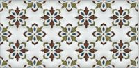 Керамический декор Kerama Marazzi Клемансо орнамент STG\B619\16000 7,4х15 см арт-STG\B619\16000 — фото 1, Керамическая плитка