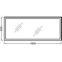 Товар: Зеркало Jacob Delafon 160 с подсветкой с подогревом и ИК-выключателем арт-EB1447-NF - фото 3 Зеркало Jacob Delafon 160 с подсветкой с подогревом и ИК-выключателем арт-EB1447-NF — фото 3, Зеркала в ванную комнату