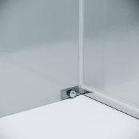 Душевой уголок Grossman Pragma 110х80 профиль Хром стекло шиншилла арт-120.K33.03.1180.10.02 — фото 6, Прямоугольные душевые уголки