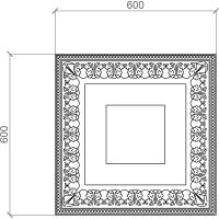 Кессон Европласт 600x70x600 мм арт-1.57.003 — фото 2, Колонны