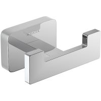 Двойной крючок Aquatek Либра Хром арт-AQ4302CR — фото 1, Крючки для полотенец