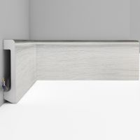 Плинтус Decomaster 2400x80x17 мм арт-D235-84 — фото 1, Плинтуса напольные