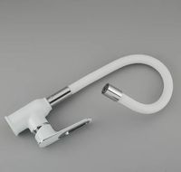 Смеситель для кухни Frap H49 Белый Хром арт-F4049 — фото 4, Смесители для кухни