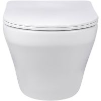 Унитаз Vincea Edge-M Rimless подвесной с сиденьем Микролифт арт-VT1-37 — фото 2, Подвесные унитазы