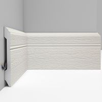 Плинтус Decomaster 2400x107x12 мм арт-D105-16 — фото 1, Плинтуса напольные