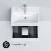 Тумба под раковину AM.PM Gem S 60 Белая арт-M91FSX0602WG — фото 6, Тумбы под раковину