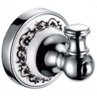 Крючок для полотенец Fixsen Bogema Хром Белый арт-FX-78505 — фото 1, Крючки для полотенец