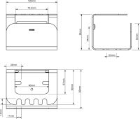 Товар: Держатель для зубных щеток Sonia Quick Черный матовый арт-185283 - фото 3 Держатель для зубных щеток Sonia Quick Черный матовый арт-185283 — фото 3, Стаканы для зубных щеток
