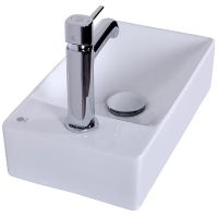 Товар: Раковина Orange 38 R Белая глянцевая арт-B05-375RW - фото 5 Раковина Orange 38 R Белая глянцевая арт-B05-375RW — фото 5, Мини-раковины