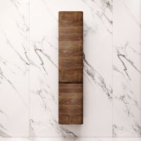 Шкаф пенал AM.PM Sensation 40 L подвесной Орех арт-M30CHL0406NF — фото 6, Пеналы для ванной комнаты