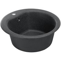 Кухонная мойка Aquaton Мида 51 Графит арт-1A712732MD210 — фото 2, Кухонные мойки