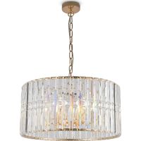 Люстра Maytoni Neoclassic Facet Прозрачная Золото арт-MOD094PL-06G — фото 1, Люстры