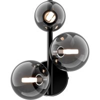 Настенный светильник Maytoni Modern Dallas Дымчатый Черный арт-MOD545WL-03B — фото 1, товары