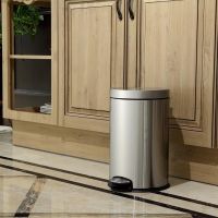 Товар: Ведро для мусора WeltWasser Erfie MT 20L педальное Матовый Хром арт-10000000893 - фото 2 Ведро для мусора WeltWasser Erfie MT 20L педальное Матовый Хром арт-10000000893 — фото 2, Мусорные ведра