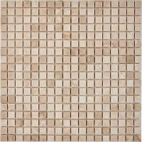Каменная мозаика Pixmosaic Cream marfil 30,5x30,5 см арт-PIX231 — фото 1, Мозаика